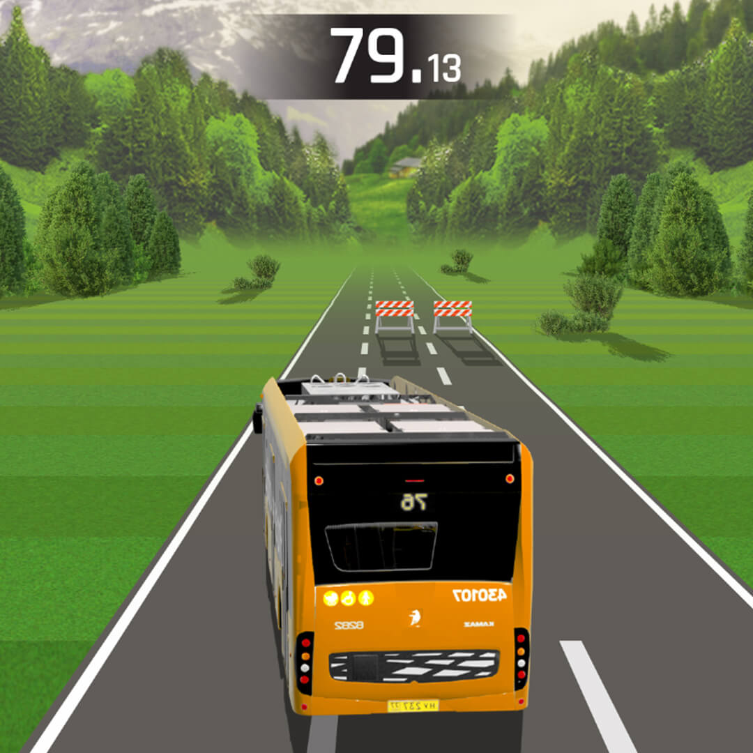 Countryside Bus Drive
